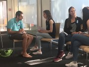 Lehramtsmentoring SoSe 2018 - Interview zwischen den Studierenden am Infoabend