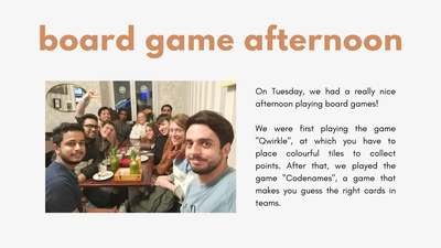 board game afternoon