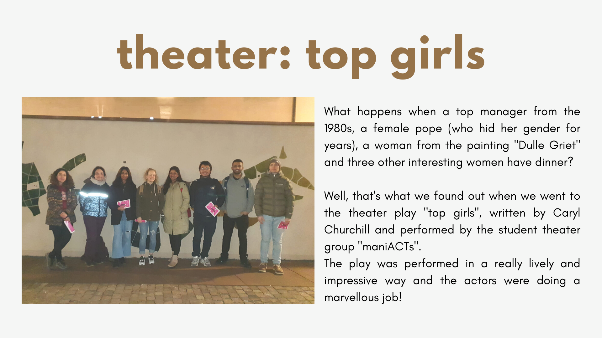 theater: top girls